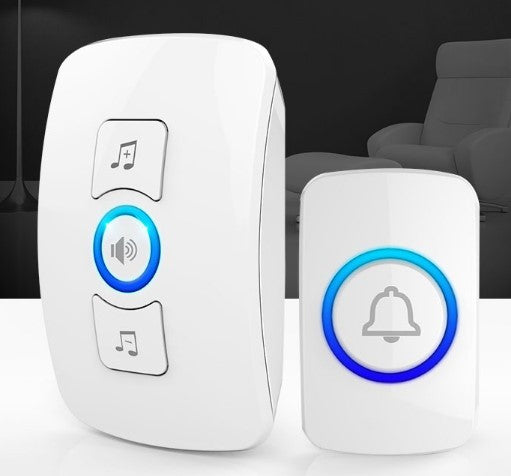 Wireless home doorbell remote AC remote control electronic senile caller-pamma store
