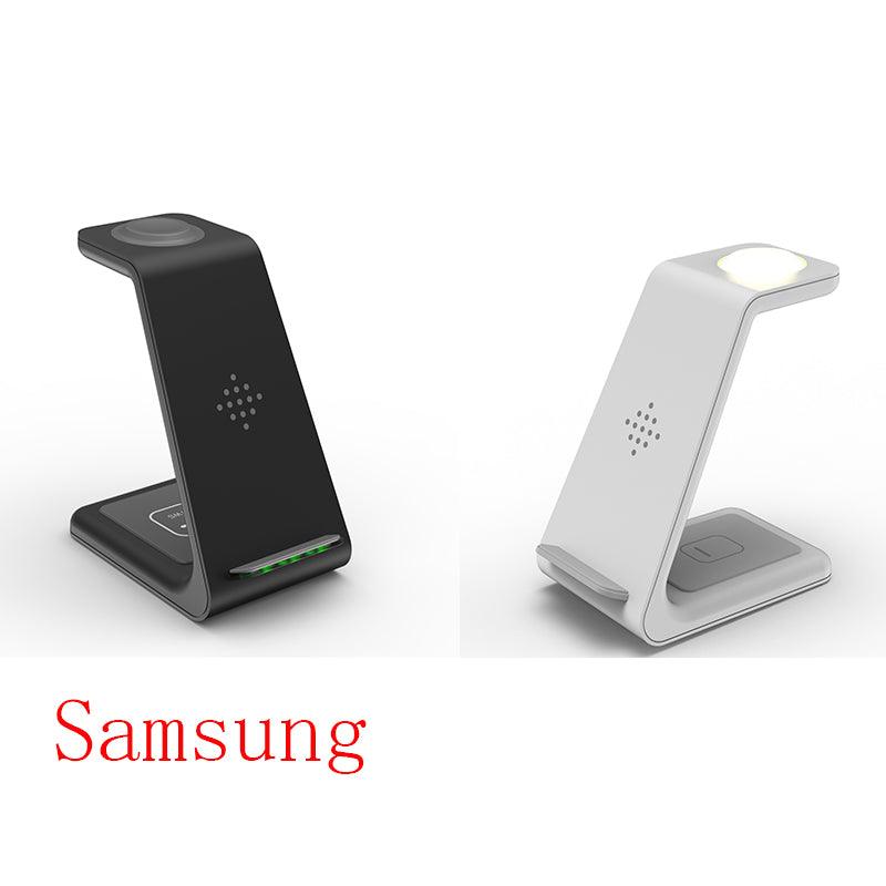 3 In 1 Fast Charging Station Wireless Charger Stand Wireless Quick Charge Dock For Phone Holder-pamma store