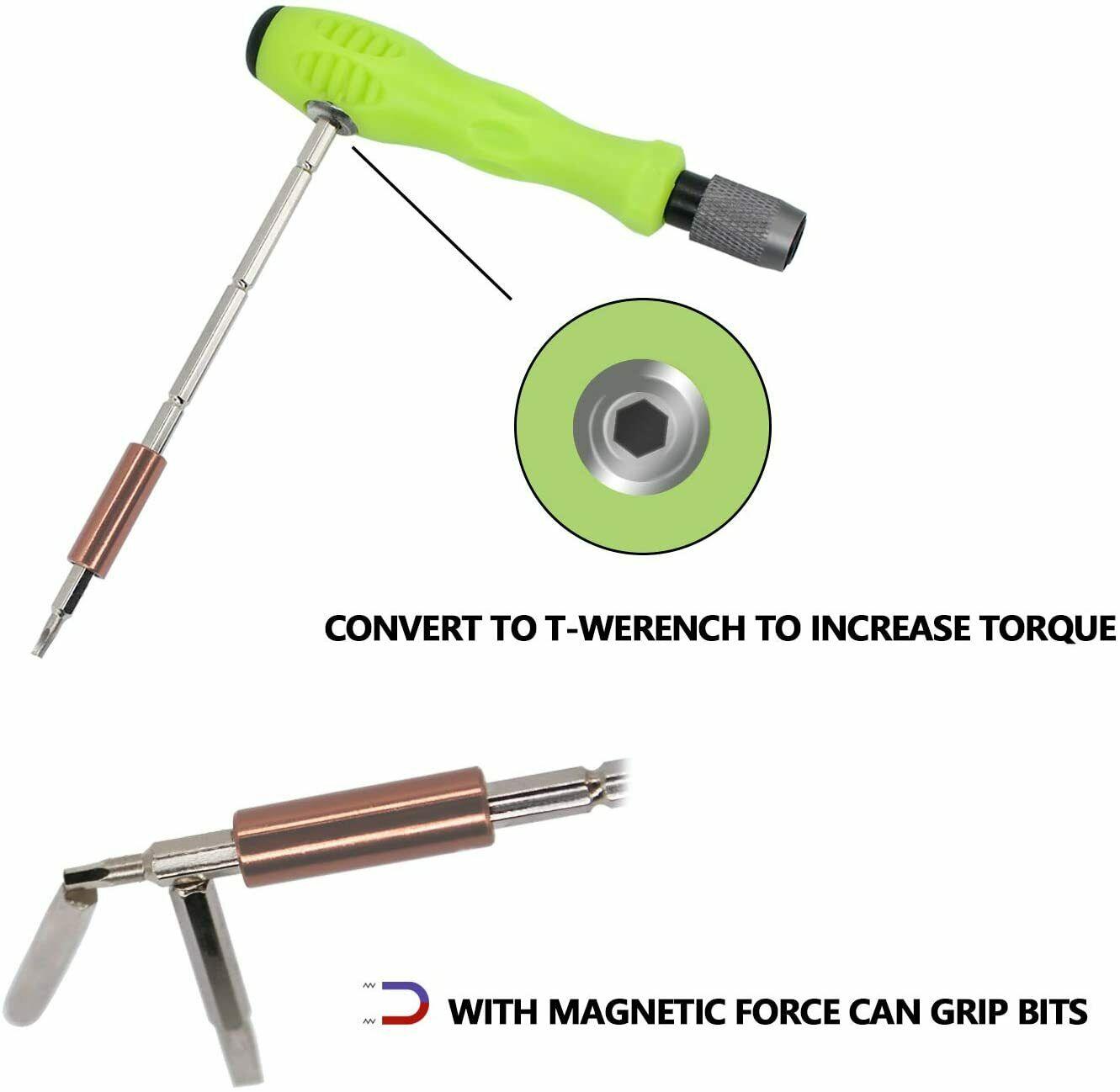 32 IN 1 Small Magnetic Screwdriver Set Torx Driver Professional Repair Tool Kit-pamma store