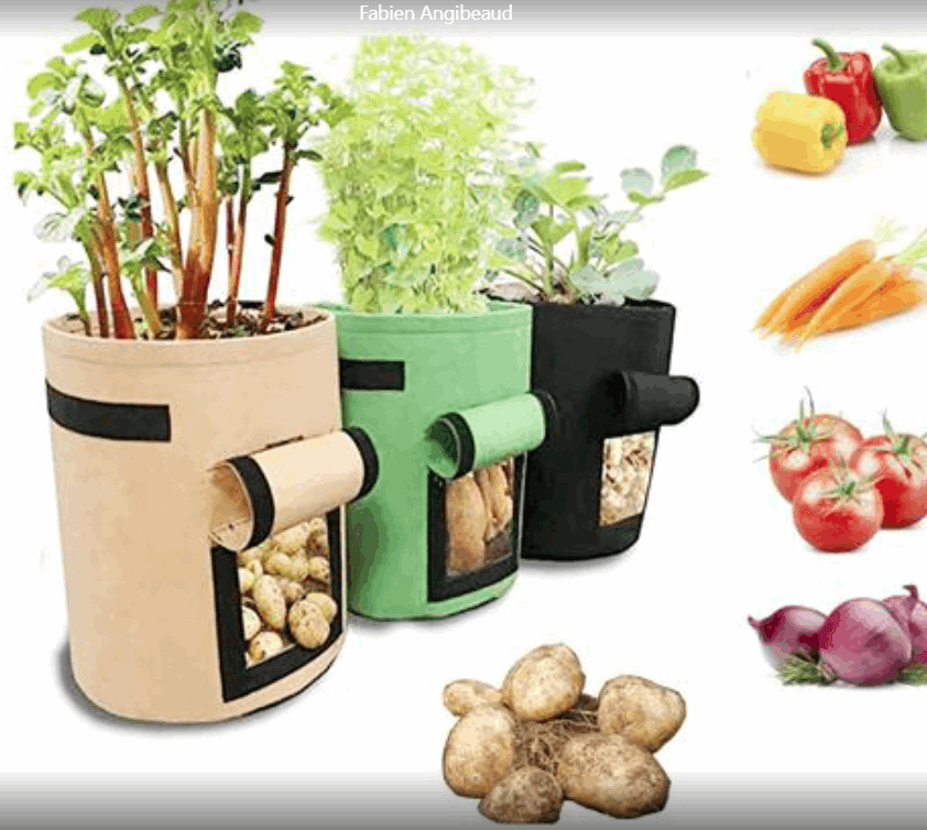 Breathable Potato Tomato Vegetable Plant Growth Bag-pamma store