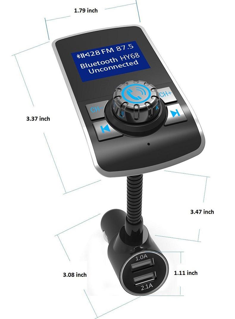 Car Bluetooth Mp3 Car FM Transmitter Car Bluetooth Mp3 Player Card-pamma store