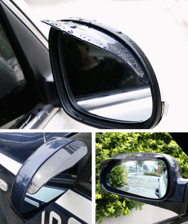 Car rain eyebrow, car rearview mirror rain eyebrow / rain visor / rain cover / rain visor-pamma store