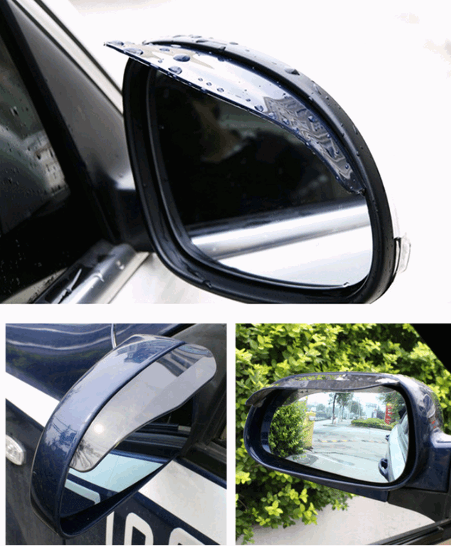 Car rain eyebrow, car rearview mirror rain eyebrow / rain visor / rain cover / rain visor-pamma store