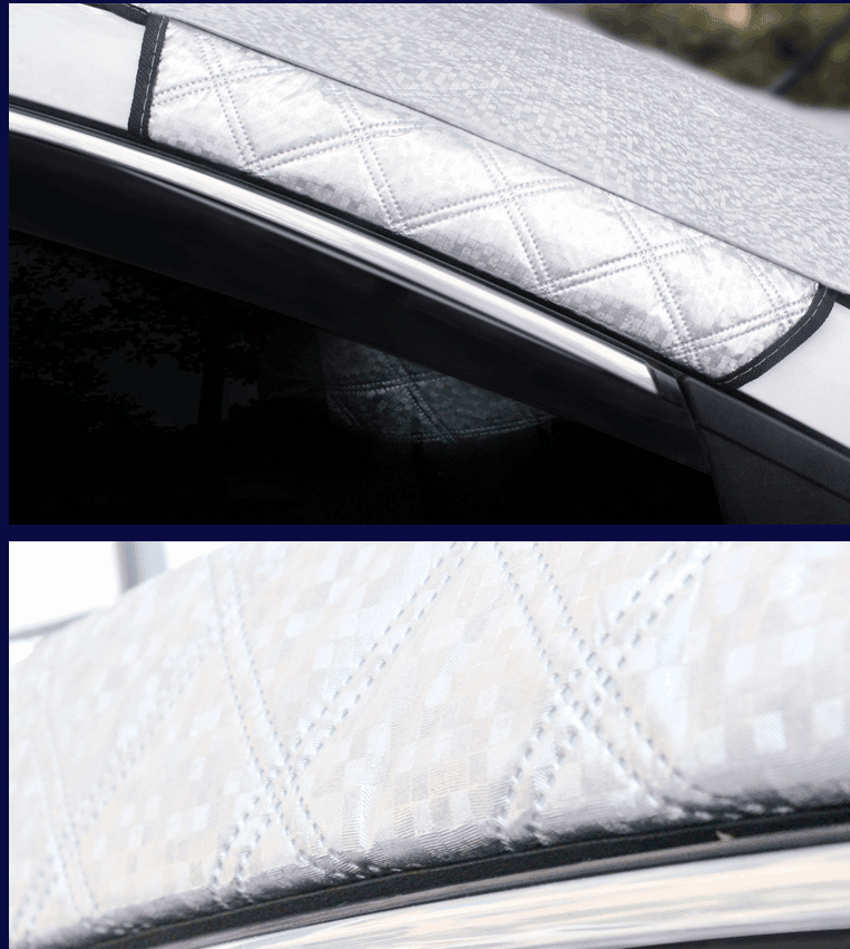 Car snow block front windshield antifreeze cover winter front gear snowboard windshield snow cover frost guard-pamma store