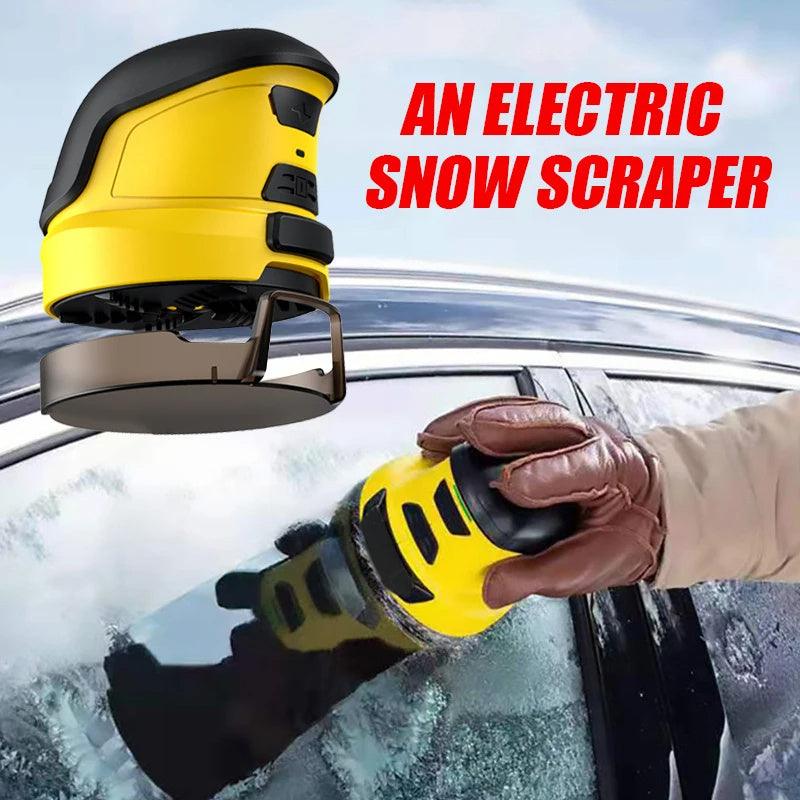 Cordless Snow Scraper With Battery Life Durable Electric Ice Scraper Portable Window For Auto Deicing-pamma store
