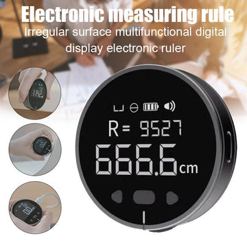 Distance Measuring Instrument Electronic Measuring Ruler Tape Measure High Definition Digital LCD High Precision Electronic Measuring Ruler Tool-pamma store