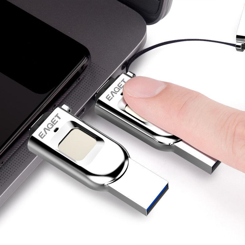 Fingerprint Encryption Mobile Phone U Disk Computer Dual-Use-pamma store