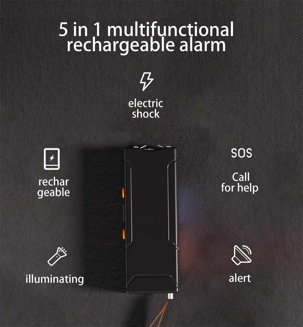 Five In One Multifunctional Power Bank Rechargeable Charger SOS Alarm And Light For Emergency Outdoor Supplies-pamma store