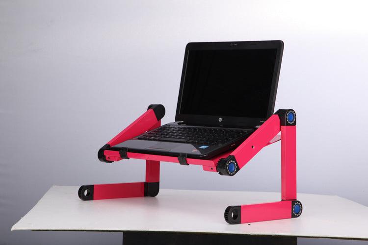 Laptop Table Stand With Adjustable Folding Ergonomic Design Stand Notebook Desk For Ultrabook Netbook Or Tablet With Mouse Pad-pamma store