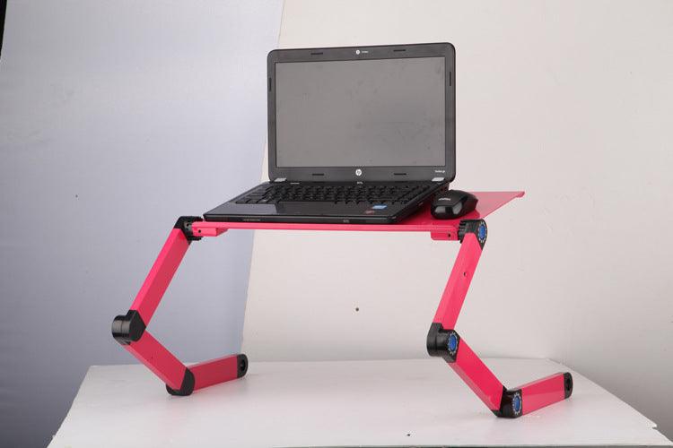 Laptop Table Stand With Adjustable Folding Ergonomic Design Stand Notebook Desk For Ultrabook Netbook Or Tablet With Mouse Pad-pamma store