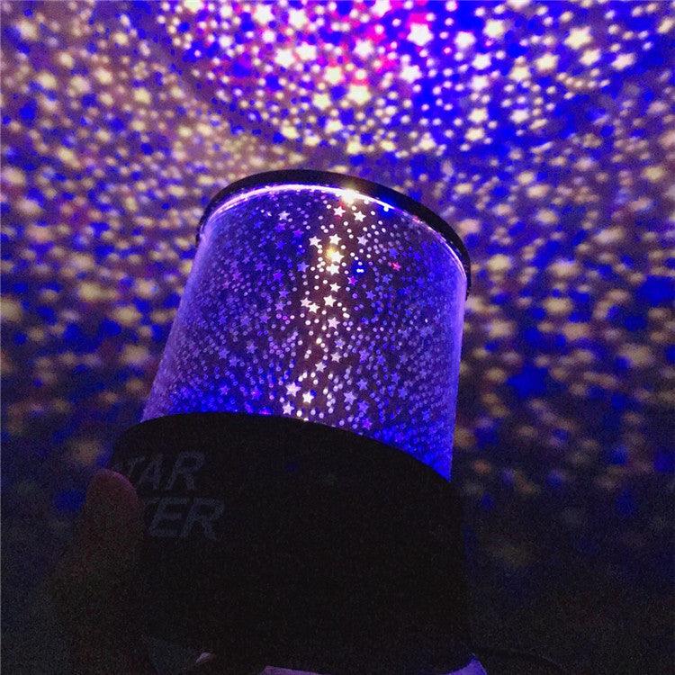 LED Night Light Projector Lamp Colorful Star Light (Random Color)-pamma store