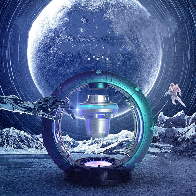 Magnetic Levitation Spacecraft UFO With Magnetic Levitation Function Bluetooth Speaker With Breathing Light-pamma store