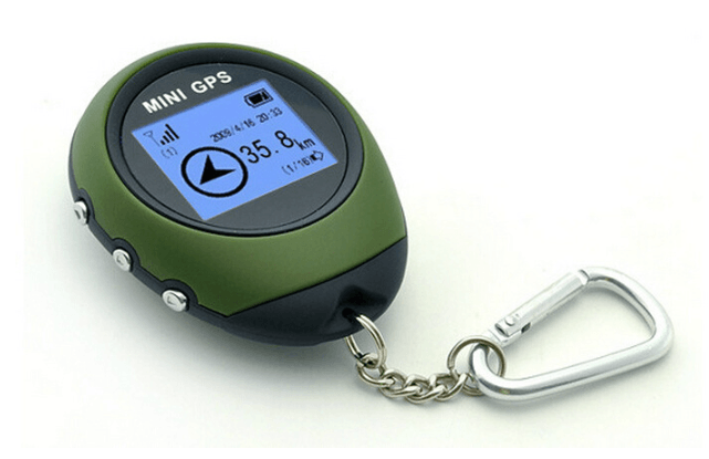 MINI GPS multi-function locator road search treasure outdoor climbing GPS tracker mini handheld GPS positioning-pamma store
