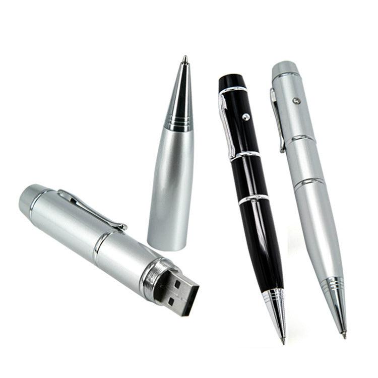 Multi-function U disk pen metal pen laser pen-pamma store