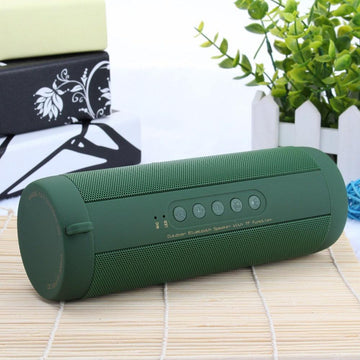 Outdoor waterproof bluetooth speaker wireless bluetooth heavy subwoofer outdoor portable plug-in card bluetooth speaker-pamma store