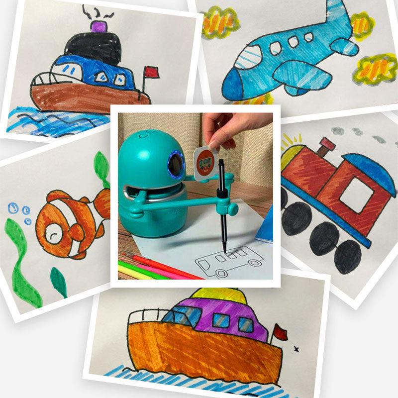 Painting Robot Kindergarten Children Students-pamma store