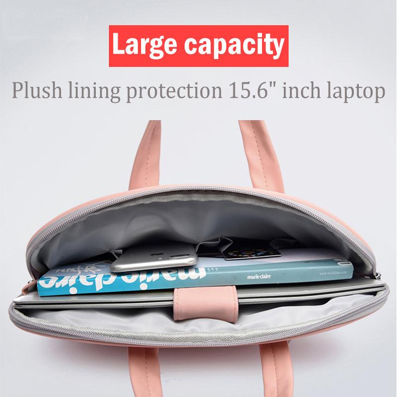 PU Leather Women Laptop Bags Notebook Carrying Bag-pamma store