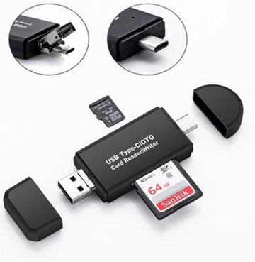 Smart Three-In-One Multi-Function Card Reader-pamma store