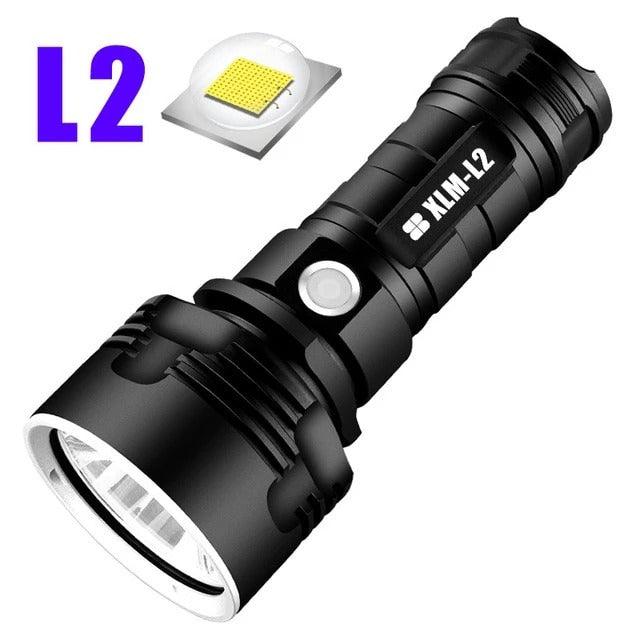 Strong Flashlight Focusing Led Flash Light Rechargeable Super Bright LED Outdoor Xenon Lamp-pamma store