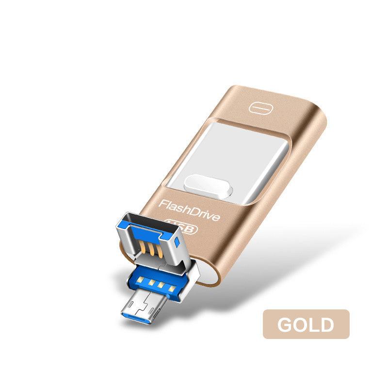 Universal Three-in-one USB Drive For Mobile Phone And Computer-pamma store