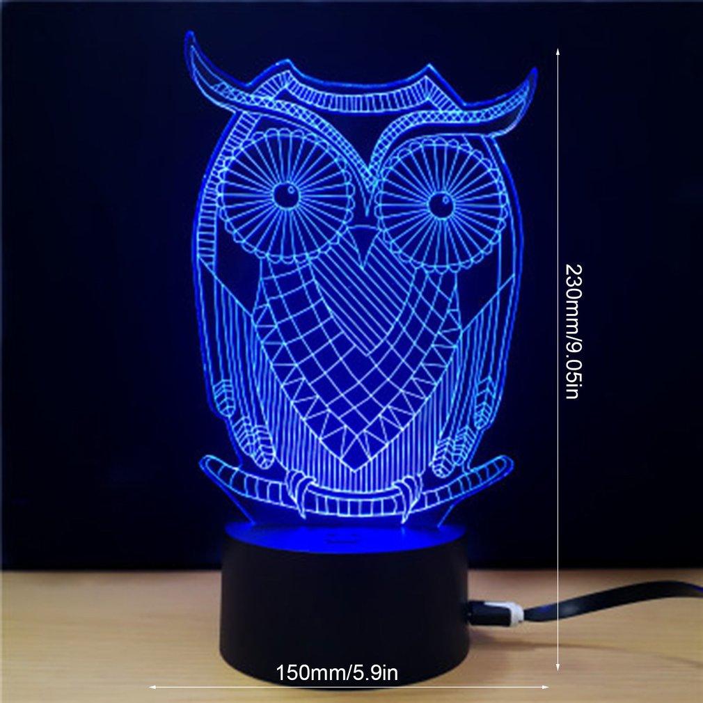 Visual stereo light LED colorful night light Valentine's Day-pamma store