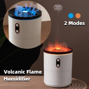 Volcanic Flame Aroma Essential Oil Diffuser USB Portable Jellyfish Air Humidifier Night Light Lamp Fragrance Humidifier-pamma store